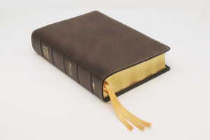 Midsize Notetakers Bible - Full-Grain Cowhide Series, Brown
