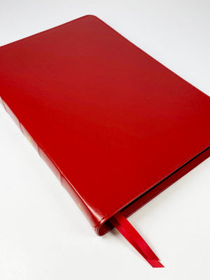 Thinline Text Bible - Corporate Series, Red