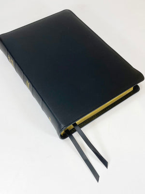 Midsize Large Print Classic Study Bible - Redeemer Series, Black (Gold)