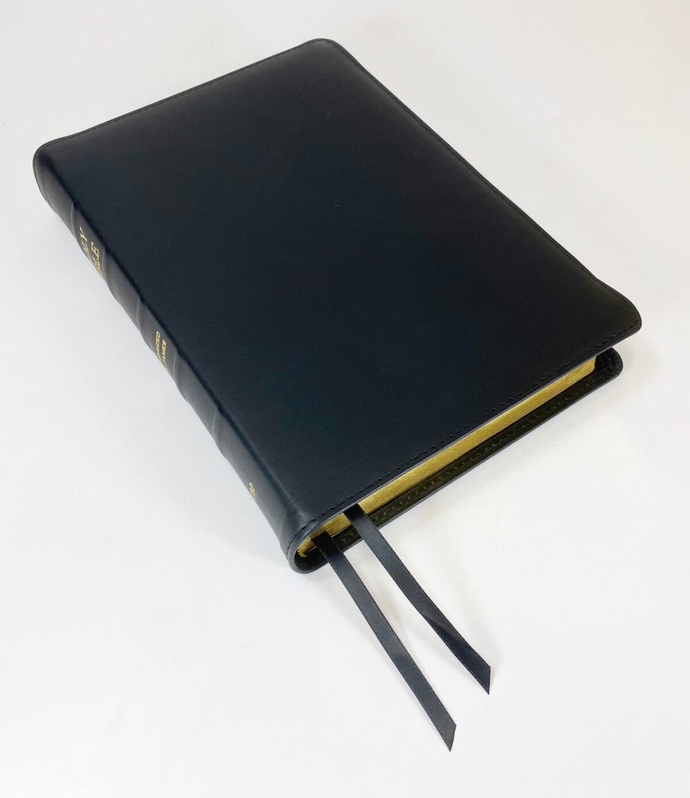 Midsize Large Print Classic Study Bible - Redeemer Series, Black (Gold)