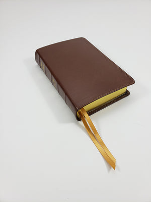 Compact Cameo Bible - Corporate Series, Brown