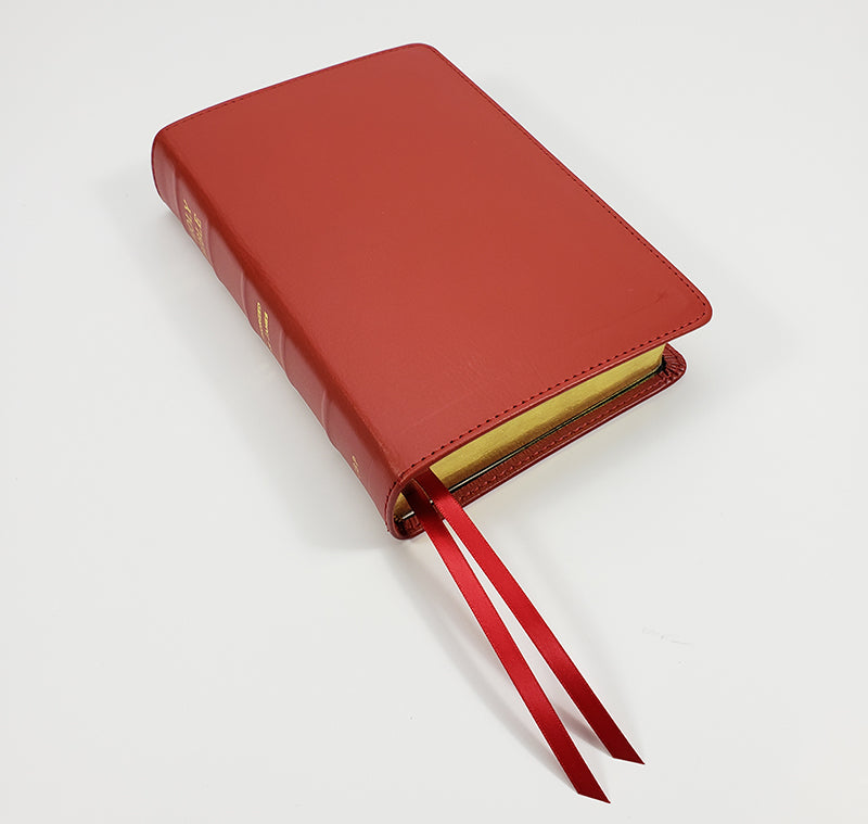 Compact Cameo Bible - Corporate Series, Red