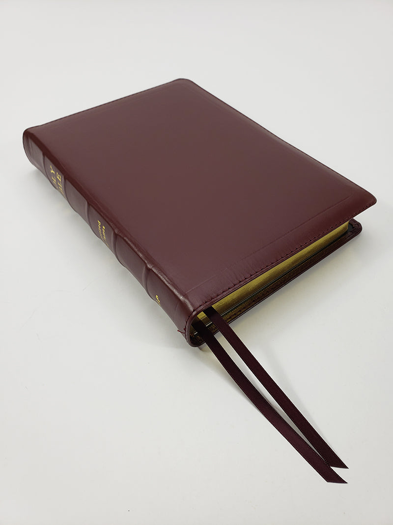 Artisan Sale! - Midsize Wide Margin Cameo - Corporate Series, Burgundy