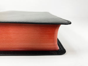 Midsize Large Print Reader's Edition - Redeemer Series, Black (Crimson Red)