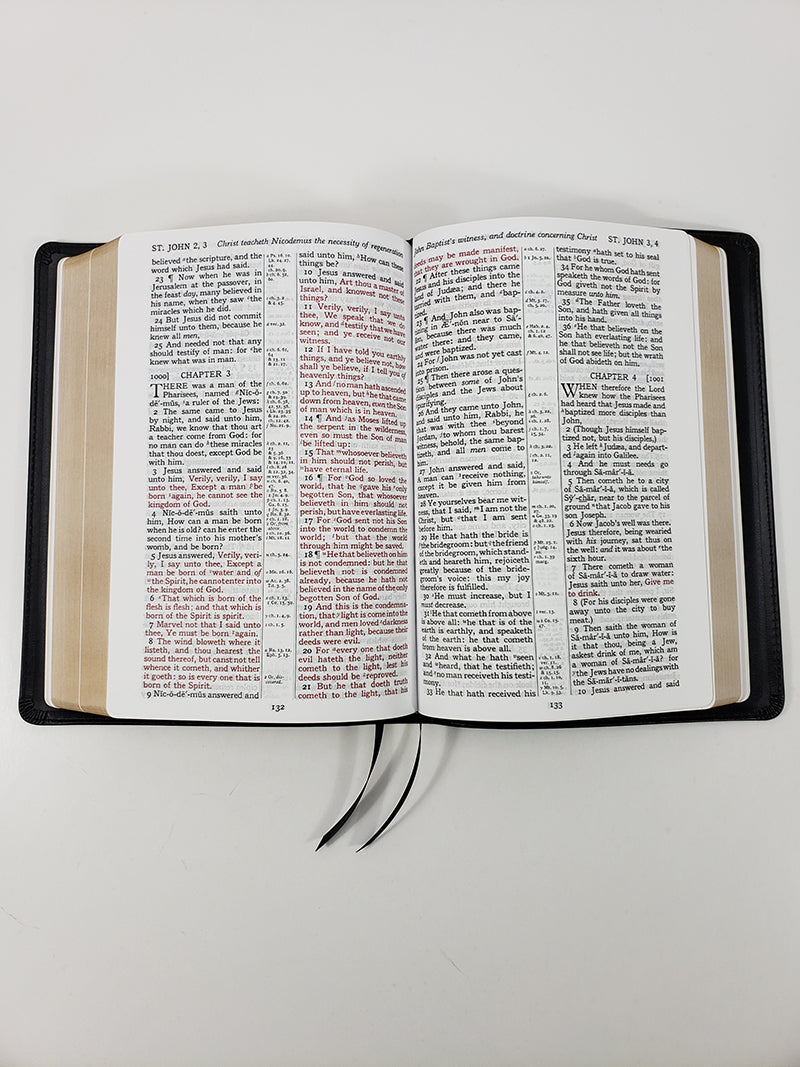 Artisan Sale! Midsize Large Print Reader's Edition - Corporate Series, Red
