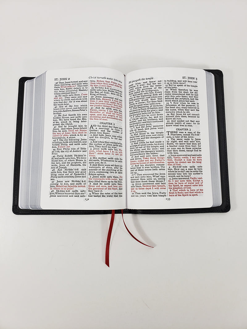 ¡Venta artesanal! - Biblia de bolsillo - Serie Redentor, negra