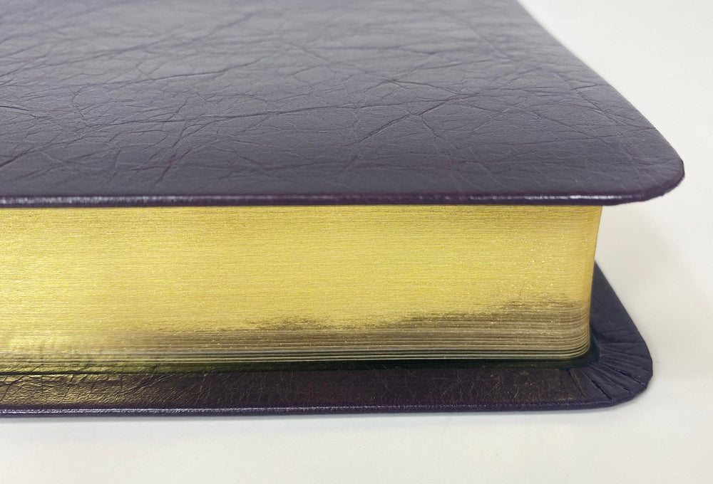 Artisan Sale! - Handsize Text Bible - Platinum Series, Plum