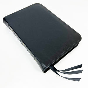 Tamaño Manual Margen Amplio Camafeo - Serie Platino, YAPP Completo Regaliz Negro
