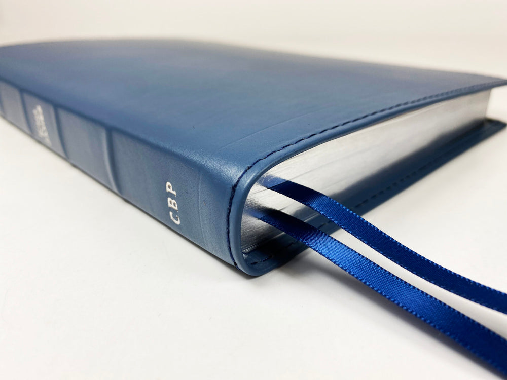Thinline Text Bible - Corporate Series, Blue