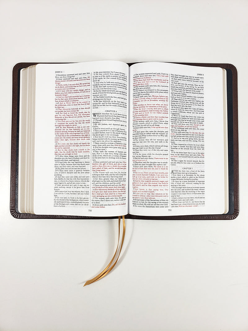 Biblia Fina - Serie Platino, Chocolate con leche