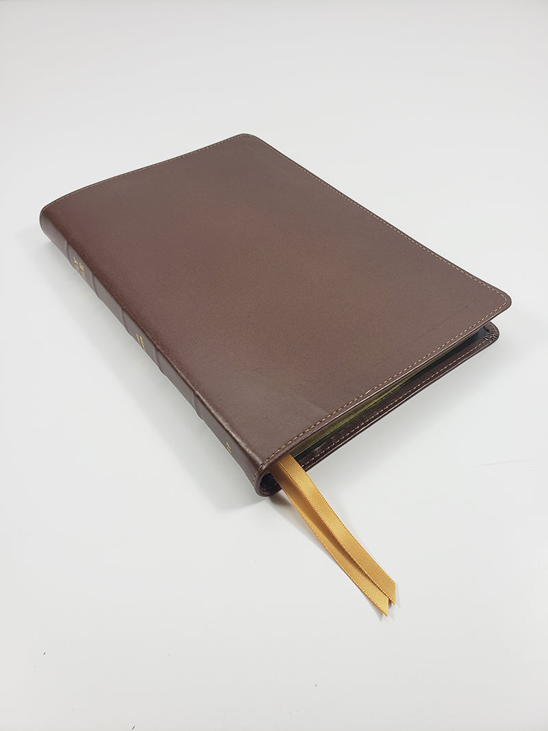 Biblia de texto Thinline - Serie Corporativa, Marrón