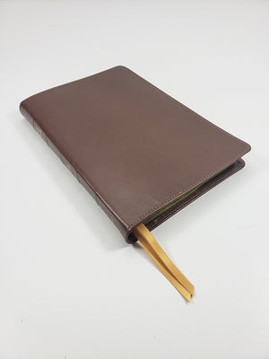 Biblia de texto Thinline - Serie Corporativa, Marrón