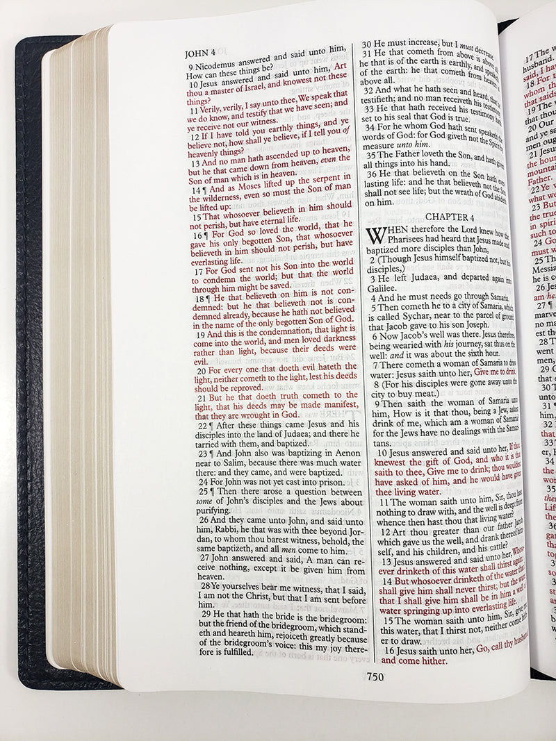 Circuit Rider Thinline Text Bible - Full-Grain Cowhide Series, Brown