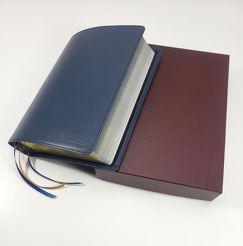 Limited Edition Interleaved Bible - Redeemer Series, Blue
