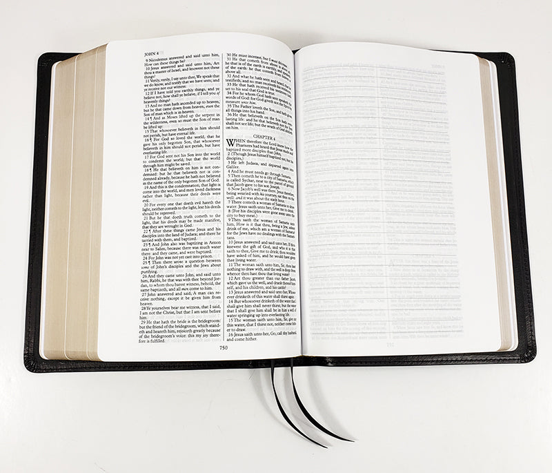 Midsize Interleaved Bible - Platinum Series, Milk Chocolate