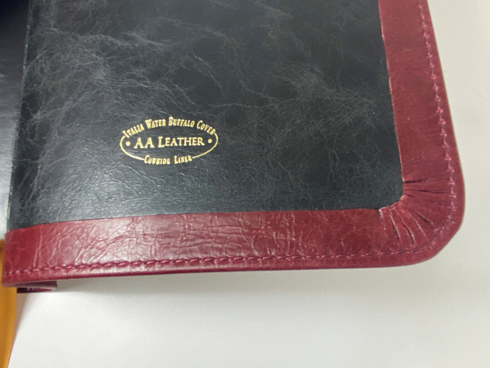 Handsize Wide Margin Cameo - Platinum Series, Full YAPP Cranberry