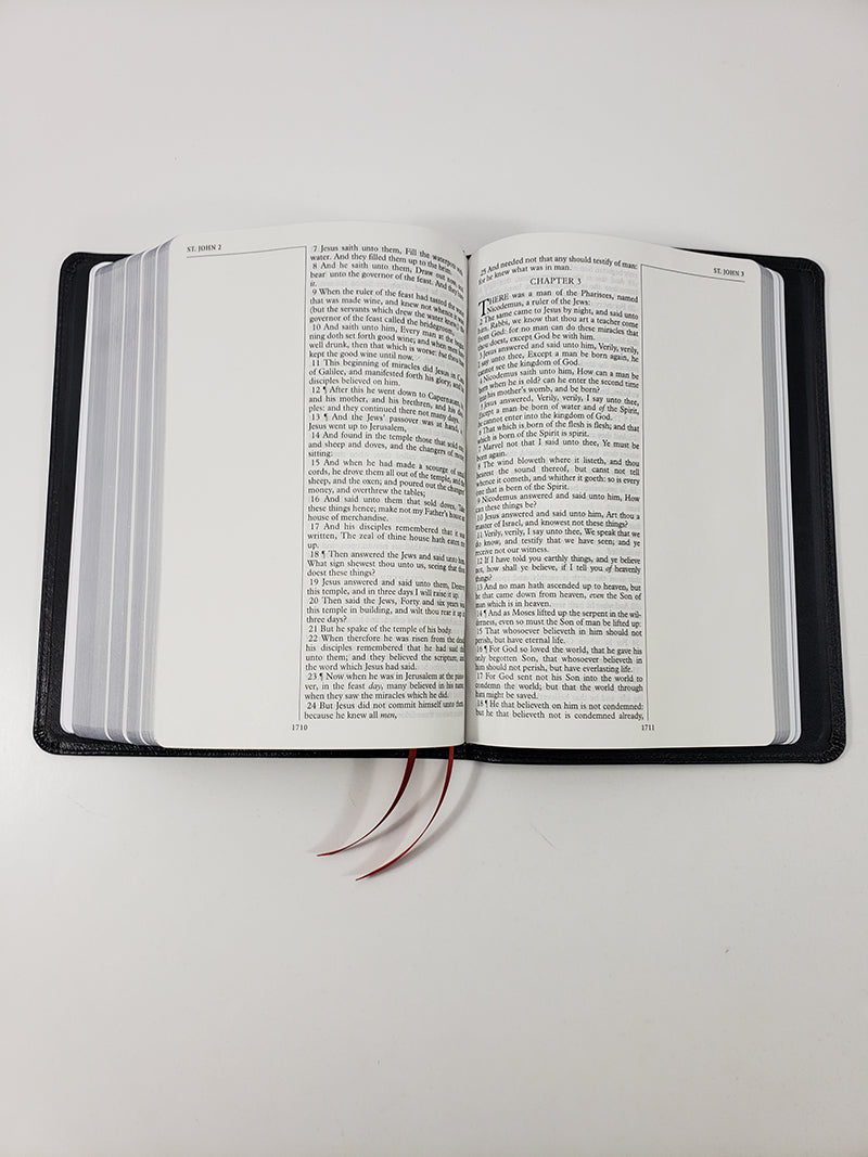 Artisan Sale! - Midsize Black Letter Notetakers - Redeemer Series, Black