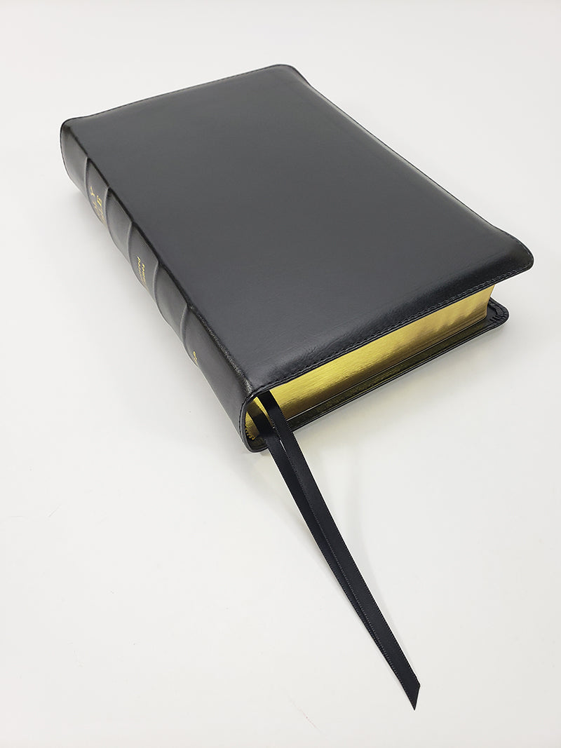 Biblia de tamaño mediano con espacio para notas - Serie corporativa, negra