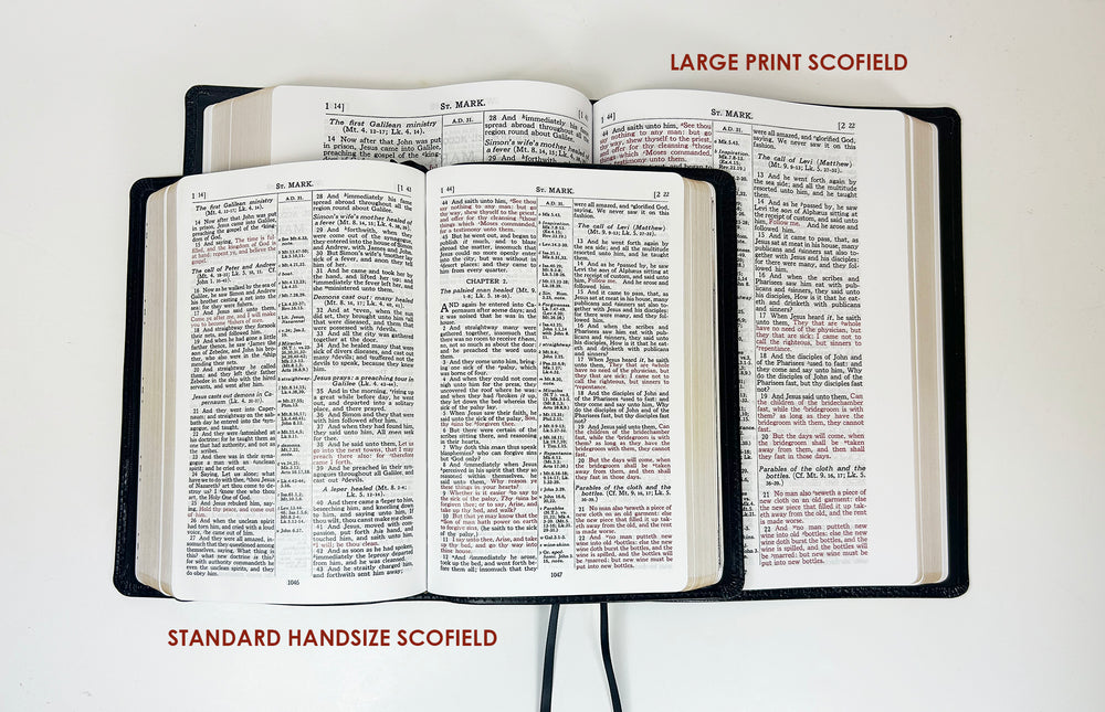 Artisan Sale! - Large Print Classic Study Bible - Corporate Series, Black