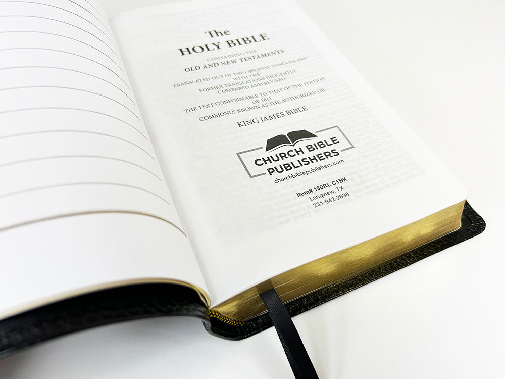 Biblia de Texto de Bolsillo - Serie Corporativa, Negra