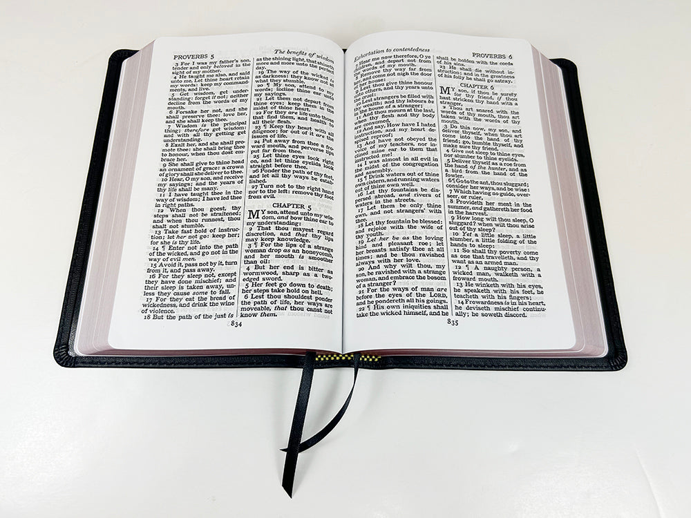 Handsize Text Bible - Redeemer Series, Black