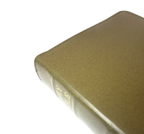 ¡Venta Artesanal! - Biblia de Referencia Turquesa de Tamaño Manual, Texto en Negro - Serie Corporativa, Verde Oliva