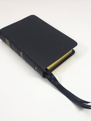 Biblia de Texto Tamaño de Mano - Serie Platino, Regaliz Negro