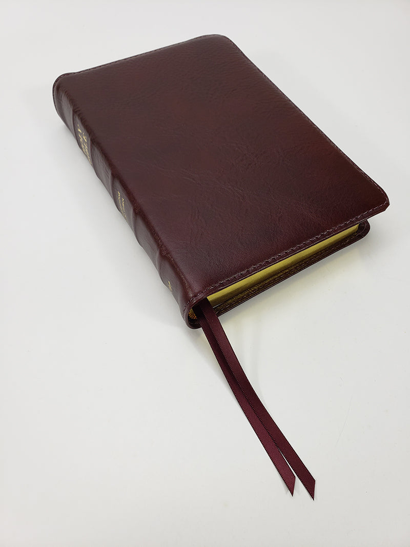 Handsize Text Bible - Signature Series, Burgundy