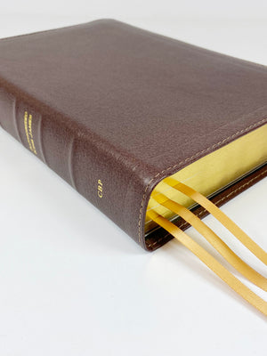 Midsize Large Print Reader's Edition - Goatskin Leather