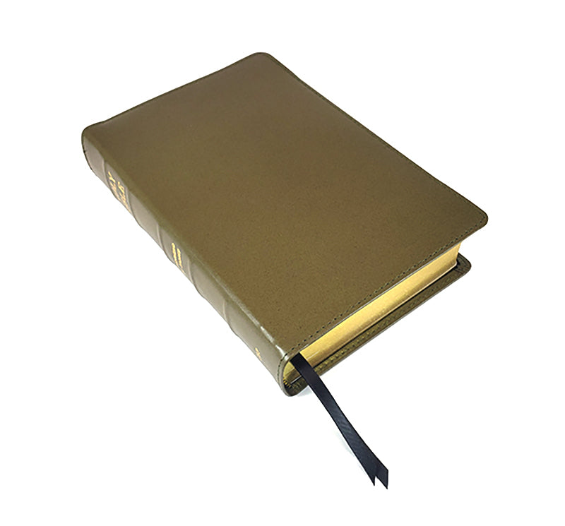¡Venta Artesanal! - Biblia de Referencia Turquesa de Tamaño Manual, Texto en Negro - Serie Corporativa, Verde Oliva