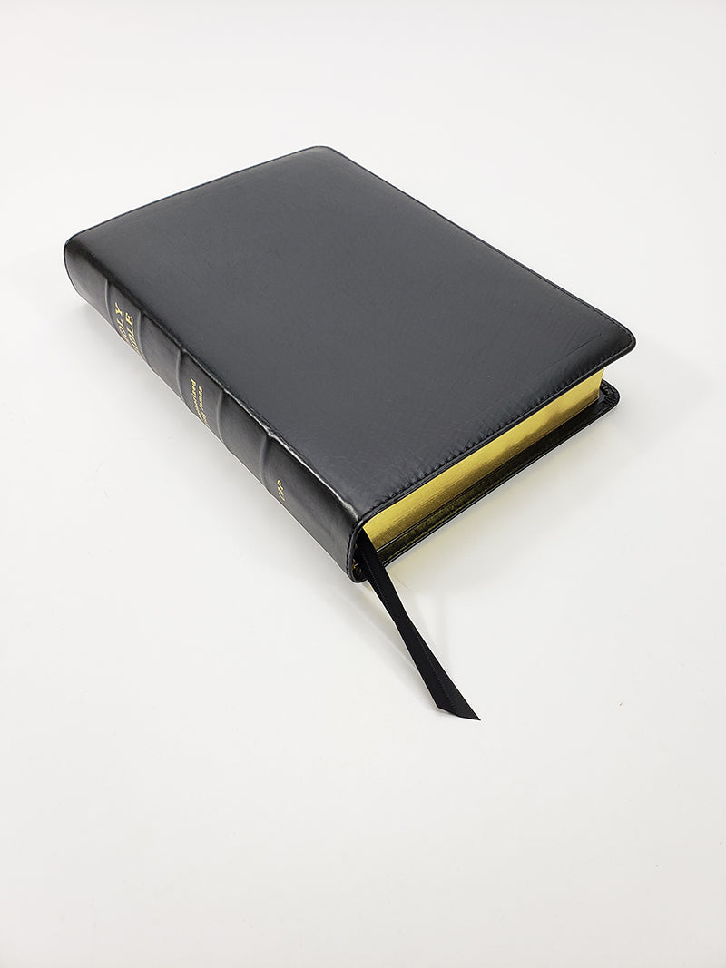Biblia de Referencia Mediana de Letra Negra Turquesa - Serie Corporativa, Negra