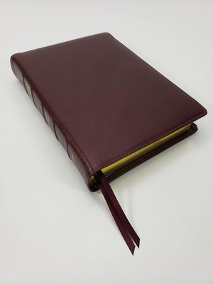 Midsize Turquoise Reference Bible - Signature Series, Burgundy