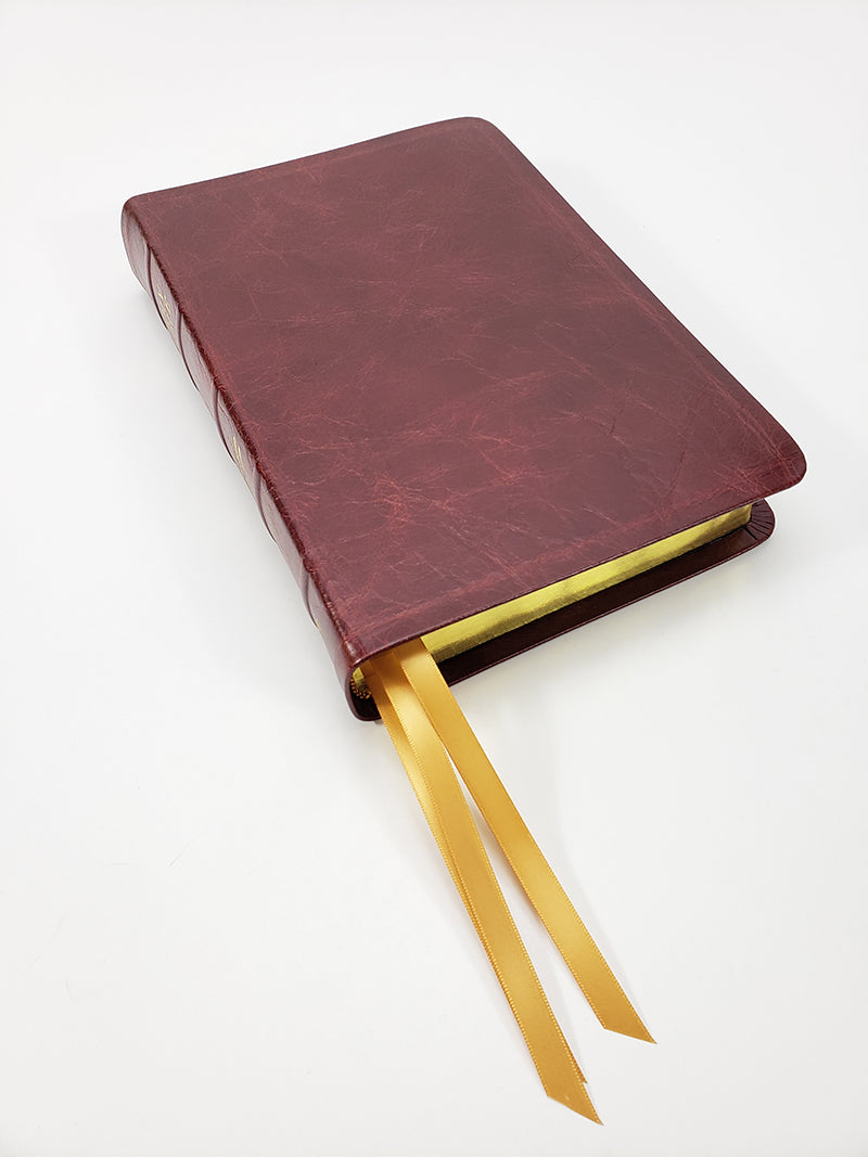 Cuadernos Midsize Black Letter - Serie Platinum, Cranberry