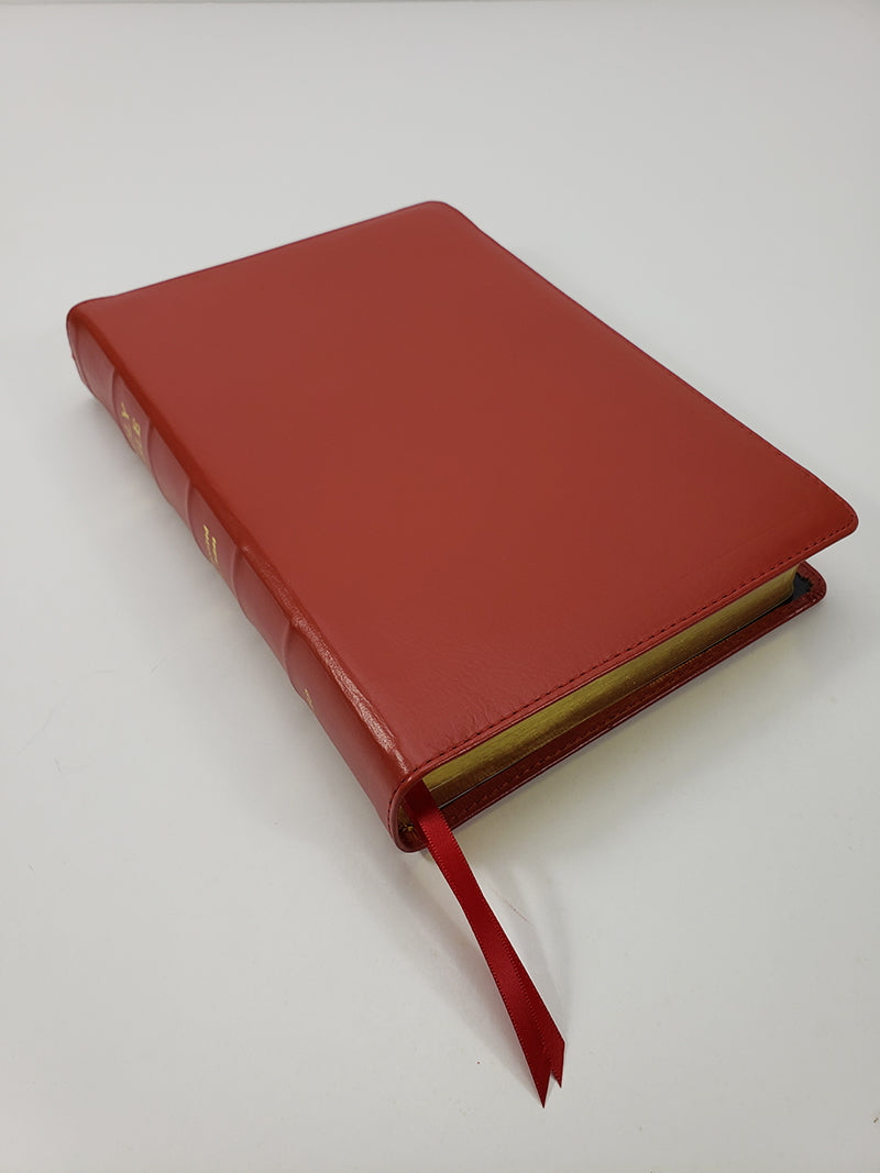 Cuadernos de notas medianos de letra negra - Serie corporativa, rojo