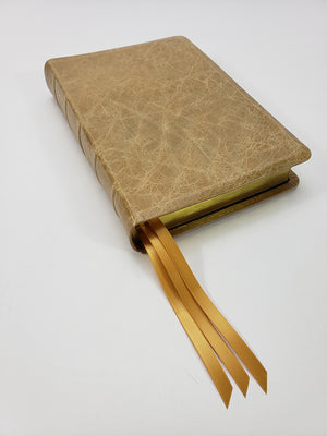 Midsize Large Print Text Bible - Platinum Series, Vanilla Creme