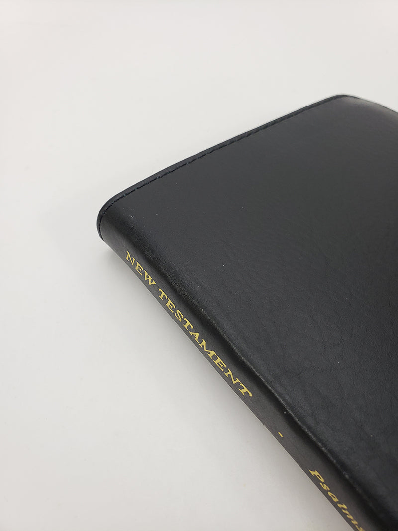 ¡Venta artesanal! - Nuevo Testamento con Salmos y Proverbios - Serie Corporativa, Negro
