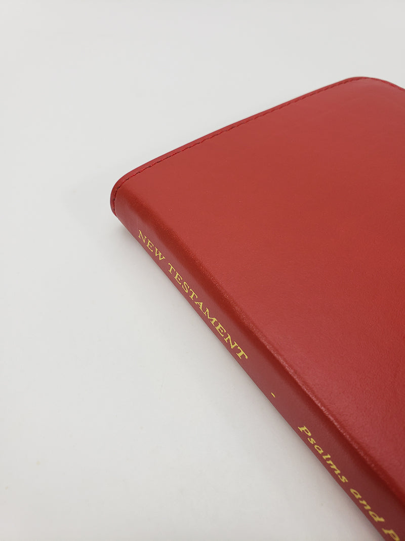 Nuevo Testamento con Salmos y Proverbios - Serie Corporativa, Rojo