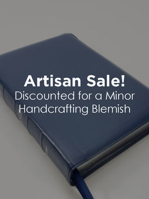 Artisan Sale! - Handsize Classic Study Bible - Corporate Series, Blue
