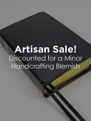 Artisan Sale! Compact Cameo Bible - Corporate Series, Black