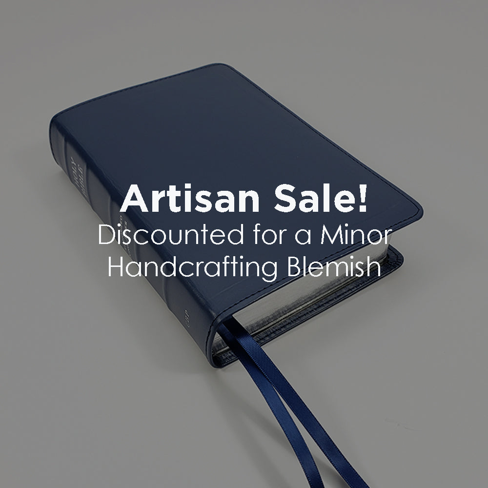 Artisan Sale! Compact Cameo Bible - Corporate Series, Blue