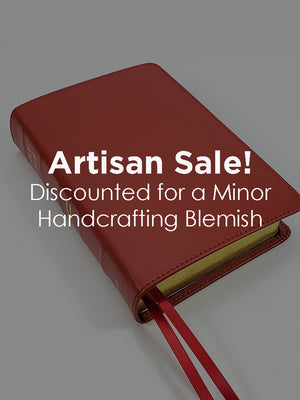 Artisan Sale! Compact Cameo Bible - Corporate Series, Red