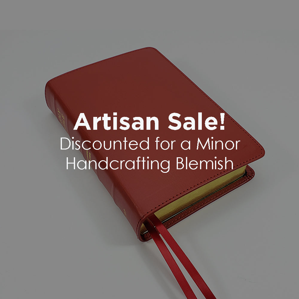 Artisan Sale! Compact Cameo Bible - Corporate Series, Red
