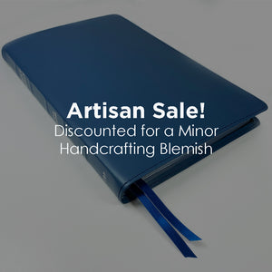 Artisan Sale! - Thinline Text Bible - Corporate Series, Blue