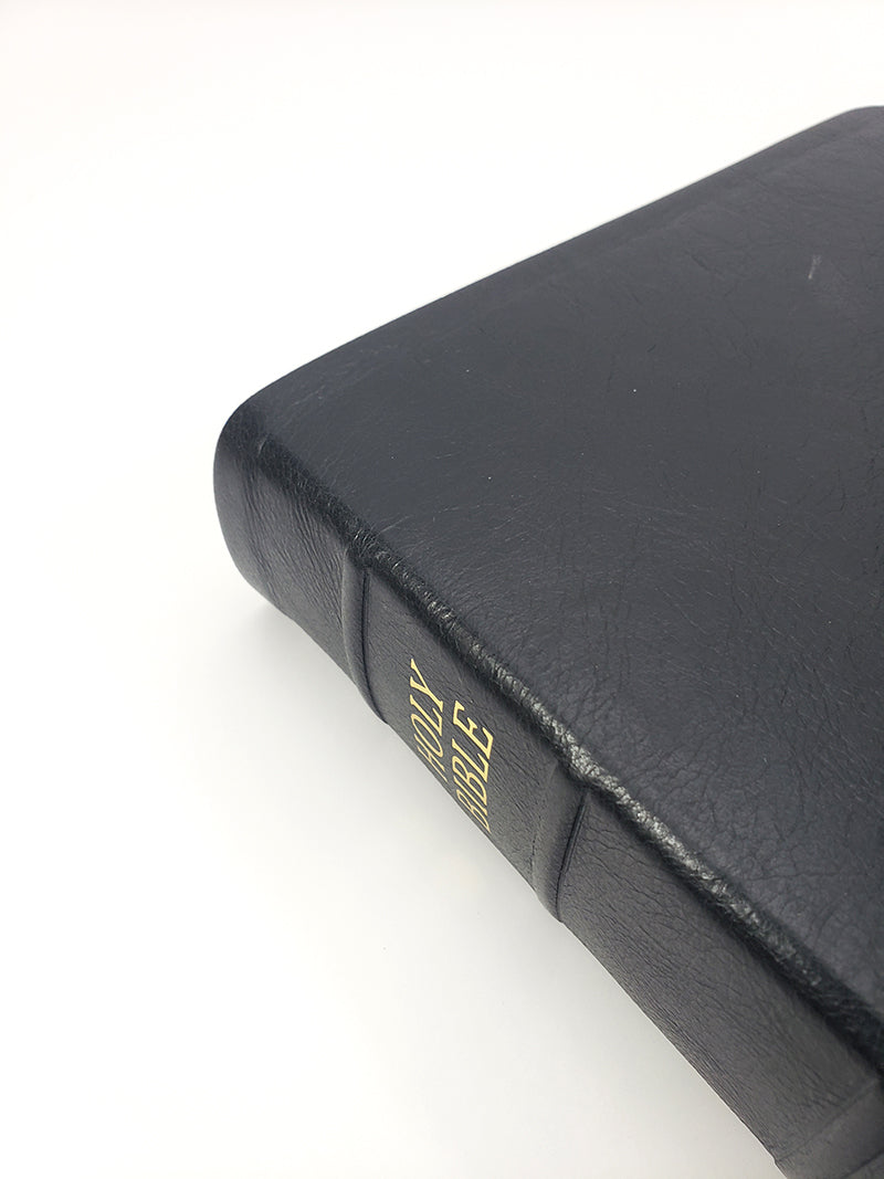 Midsize Turquoise Reference Bible - Platinum Series, Black Licorice