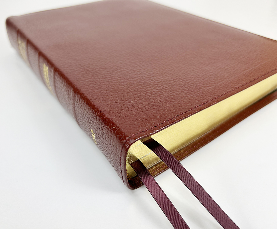 Midsize Wide Margin Classic Study Bible - Corporate Series, Burgundy - Image 2