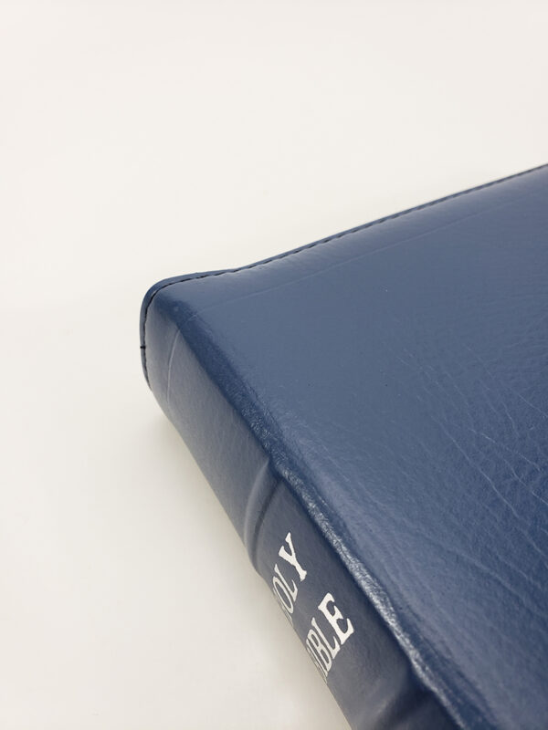 Midsize Interleaved Bible - Corporate Series, Blue - Church Bible ...