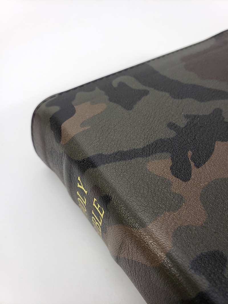 Compact Cameo Bible - Corporate Series, Camouflage - Church Bible Publishers