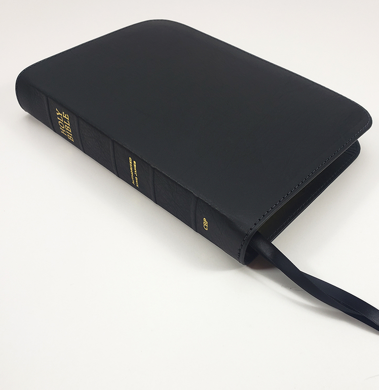 Midsize Turquoise Reference Bible - Platinum Series, Full Yapp Black ...