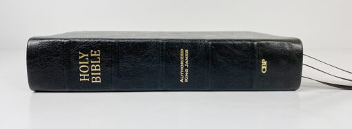 Handsize Black Letter Turquoise Reference Bible - Platinum Series, Black Licorice - Image 5