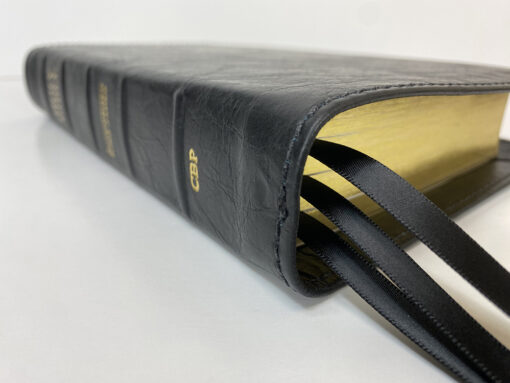Handsize Classic Study Bible - Platinum Series, Full Yapp Black Licorice - Image 9